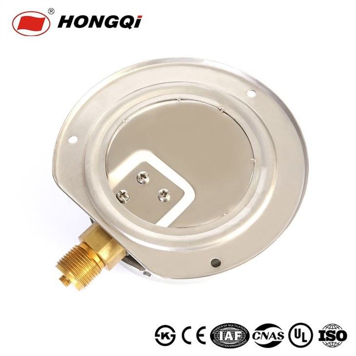 100mm Nice Price Liquid Filled Manometer With Back Flange With ISO