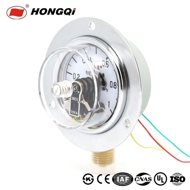 2.5inch Electric Contact Pressure Gauge Marked With UV Scale