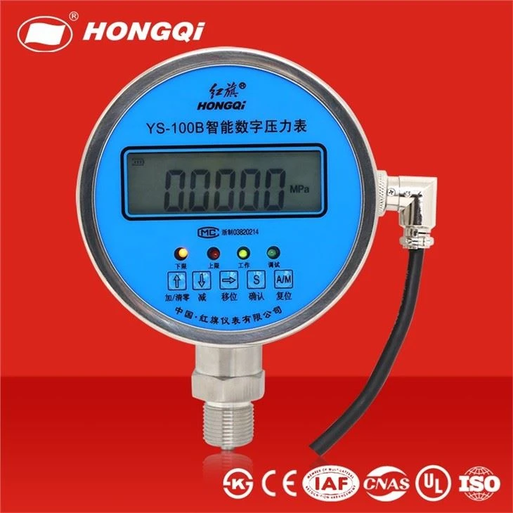High Precision Intelligent Digital Pressure Gauge Accuracy 0.1 0.2 0.5%
